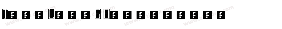 TrueLineG Bold字体转换